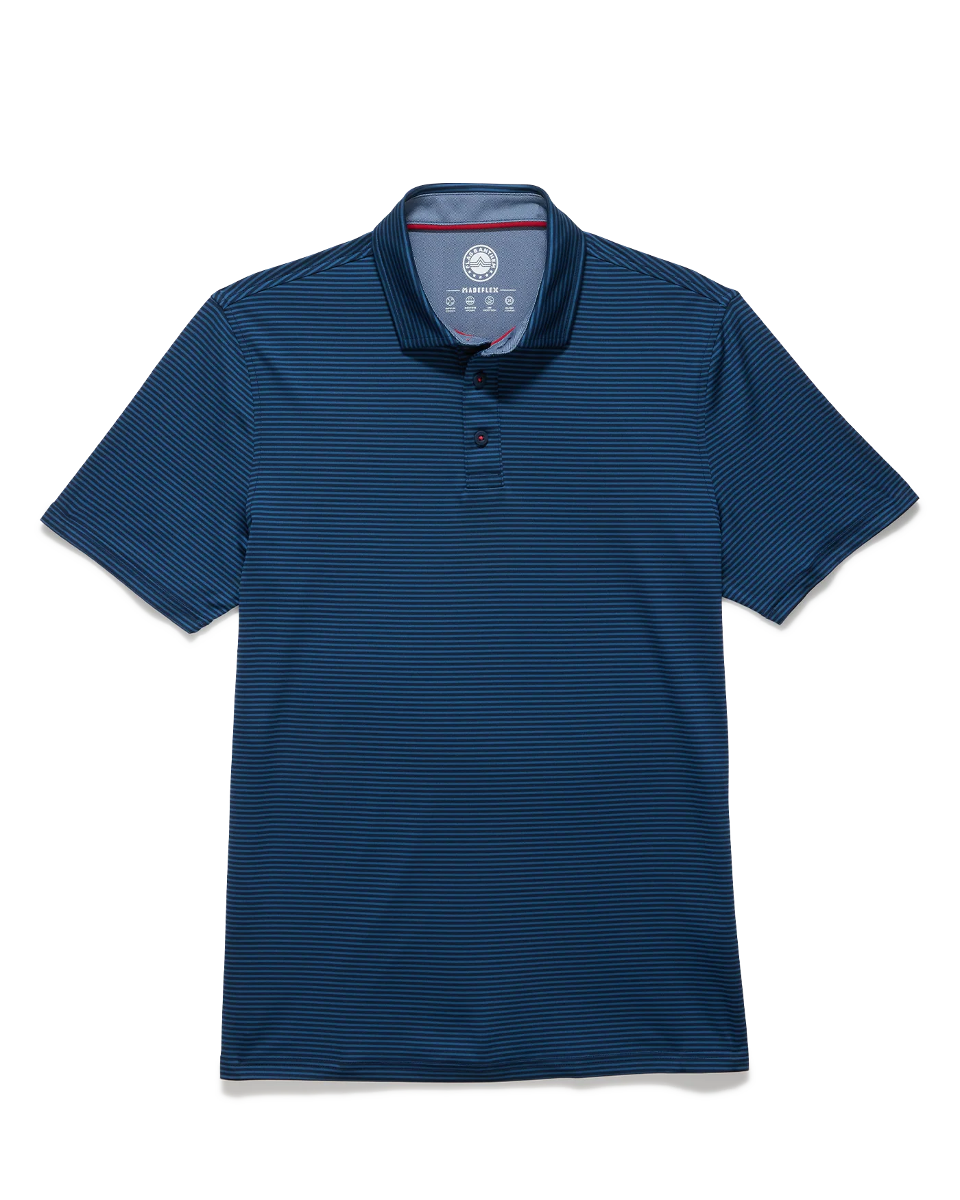 Flag and Anthem Naples Striped Performance Polo
