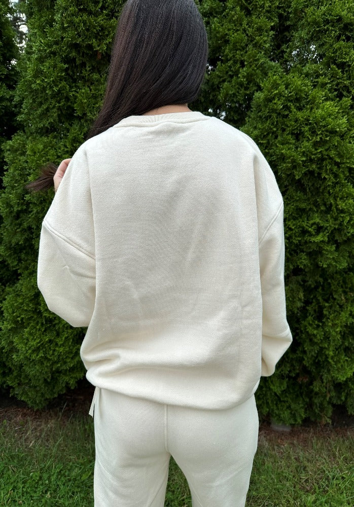 Mono B Basic Fleece Crewneck