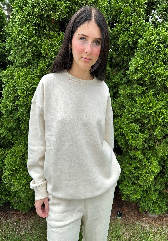 Mono B Basic Fleece Crewneck