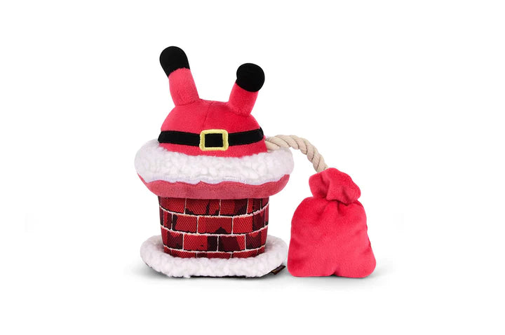 Merry Woofmas Clumsy Santa Dog Toy