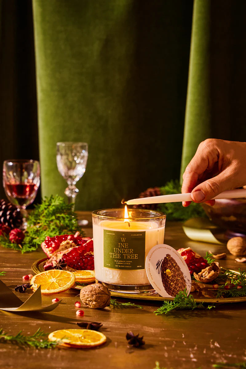 Rewind Wine Under the Tree Candle 6oz