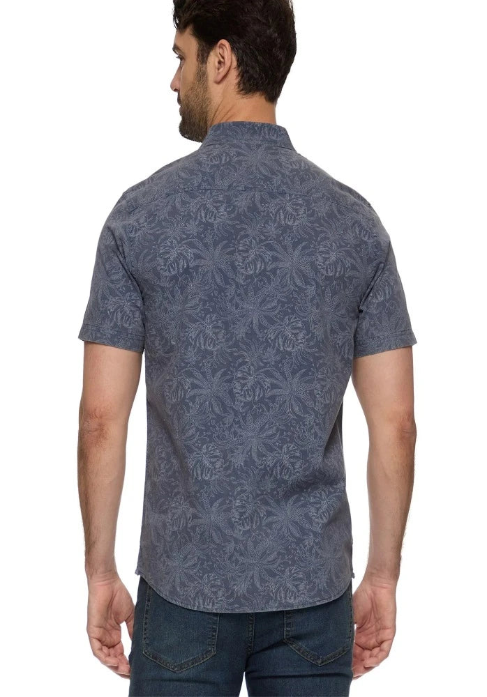 Flag and Anthem Menlo Jungle Print Vintage Washed Shirt