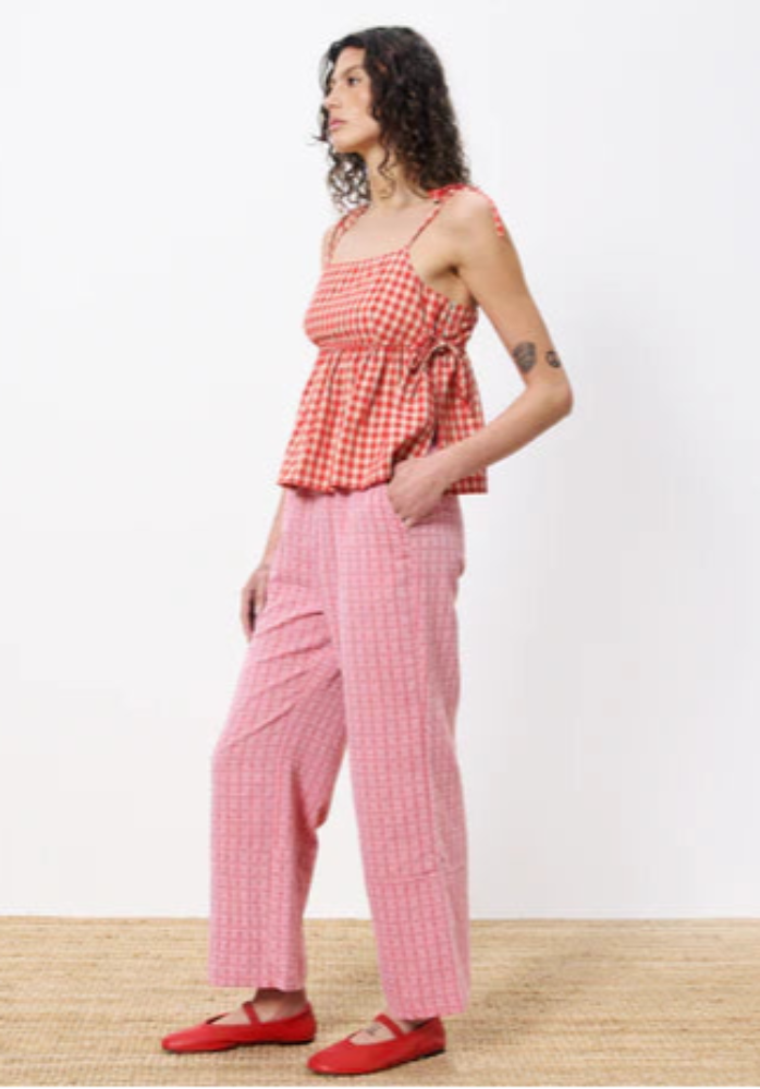FRNCH Corentine Red Top