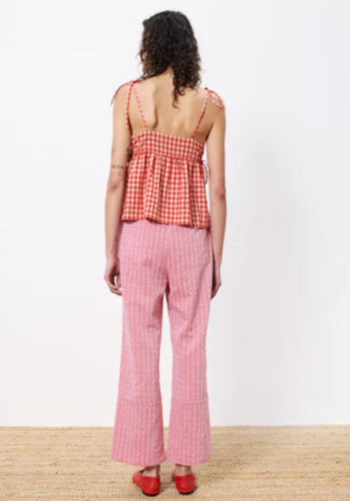 FRNCH Corentine Red Top