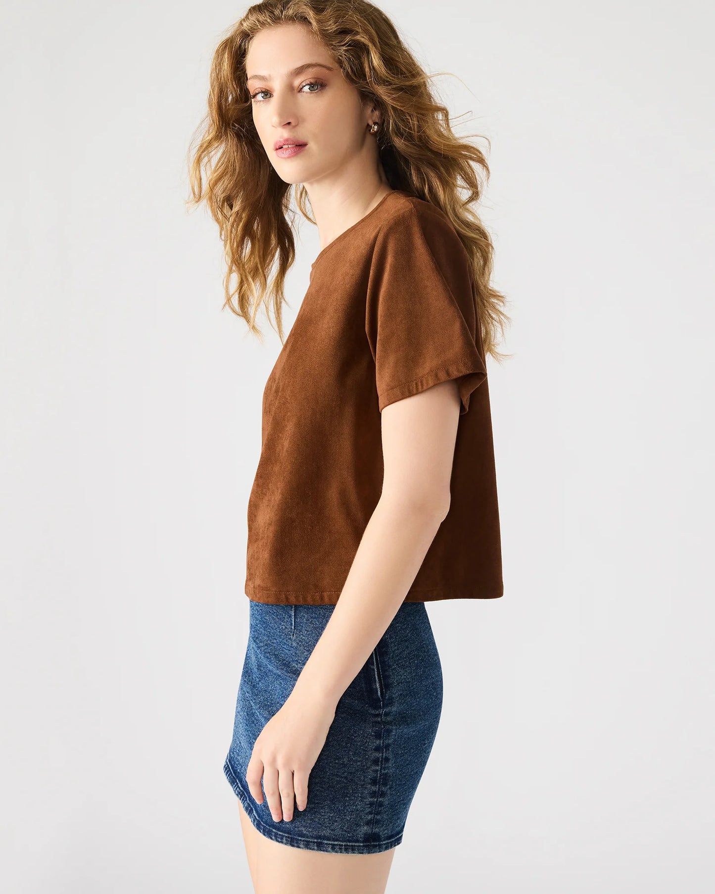 Steve Madden Ezra Chicory Top
