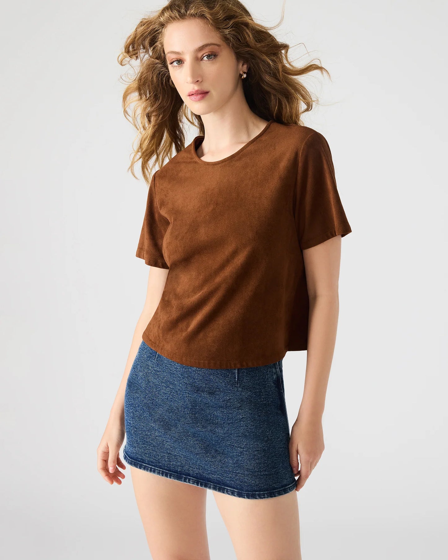 Steve Madden Ezra Chicory Top