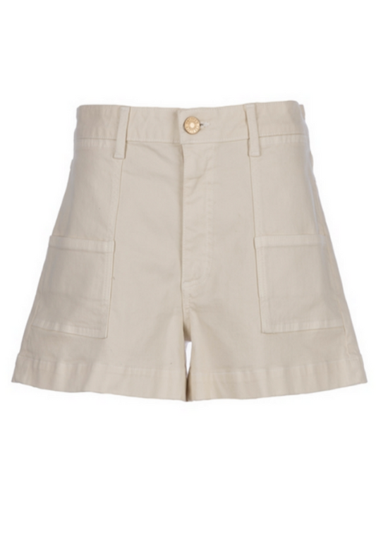 KUT Jane Short w/ Pockets-Ecru
