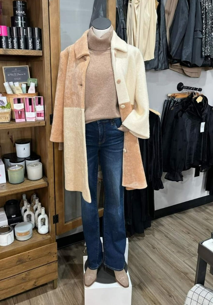 Millie Multi Tan Coat