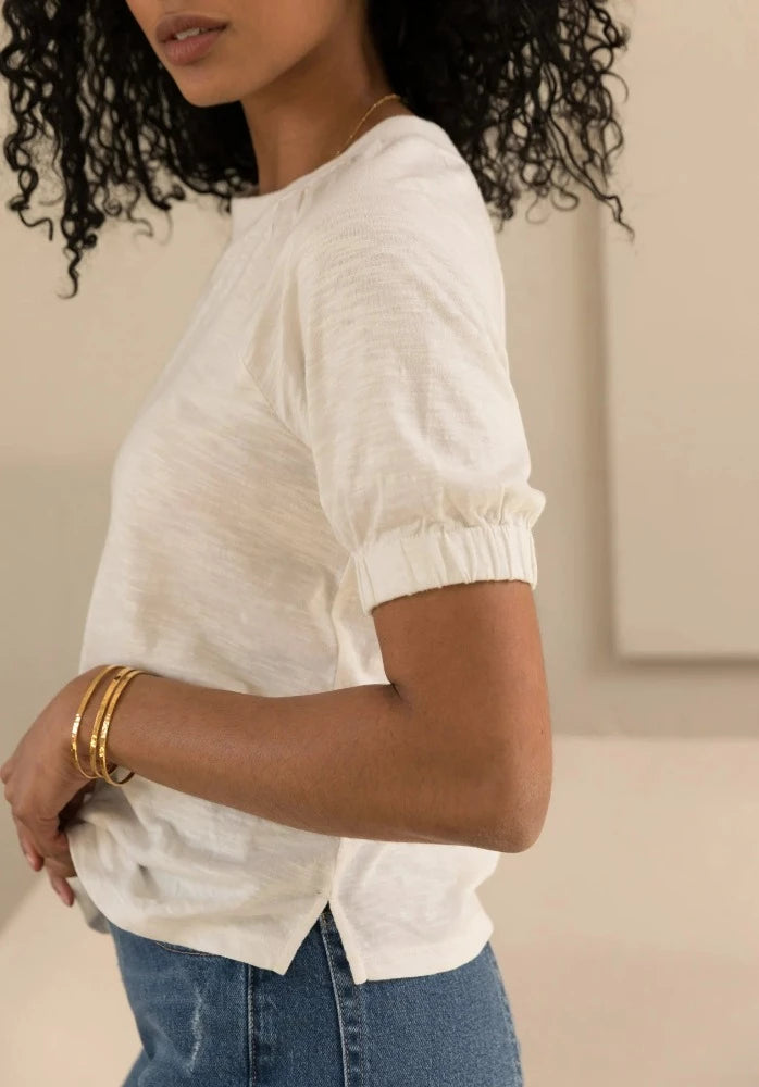 Willow Raglan Puff Sleeve Tee