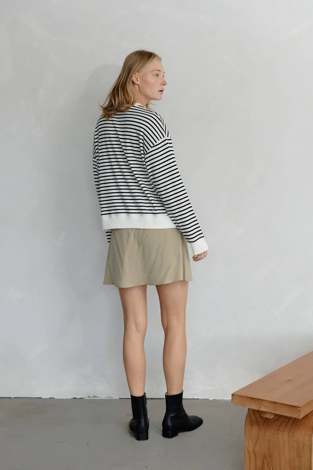 The Emery Sweater | Stripe Knit Sweater