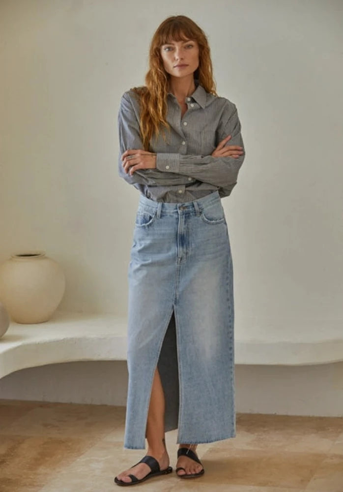 By Together Thrill Ride Denim Skirt