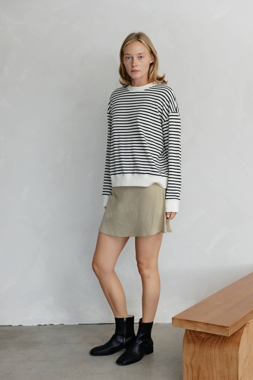 The Emery Sweater | Stripe Knit Sweater