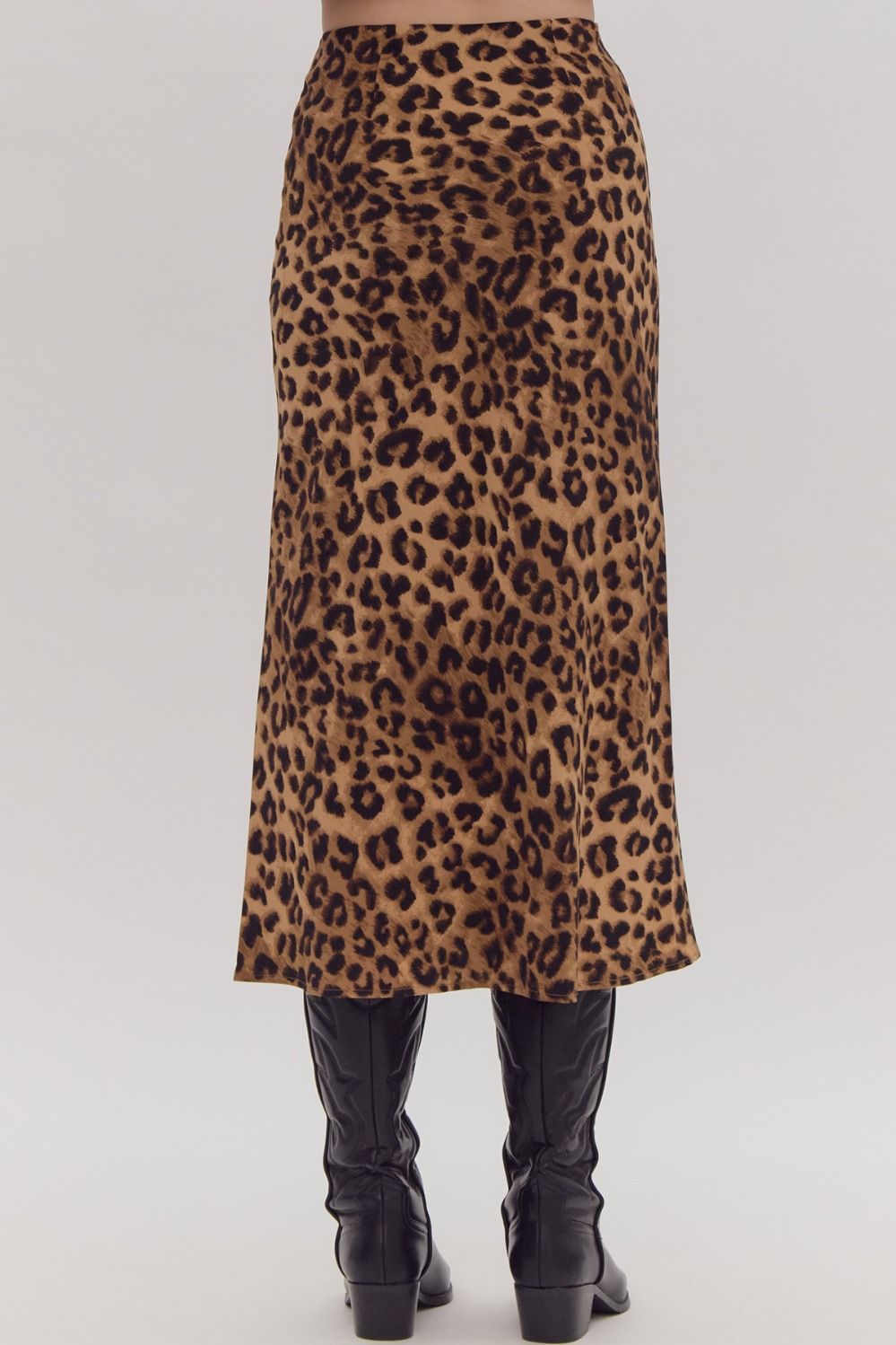 Lauren Leopard Skirt