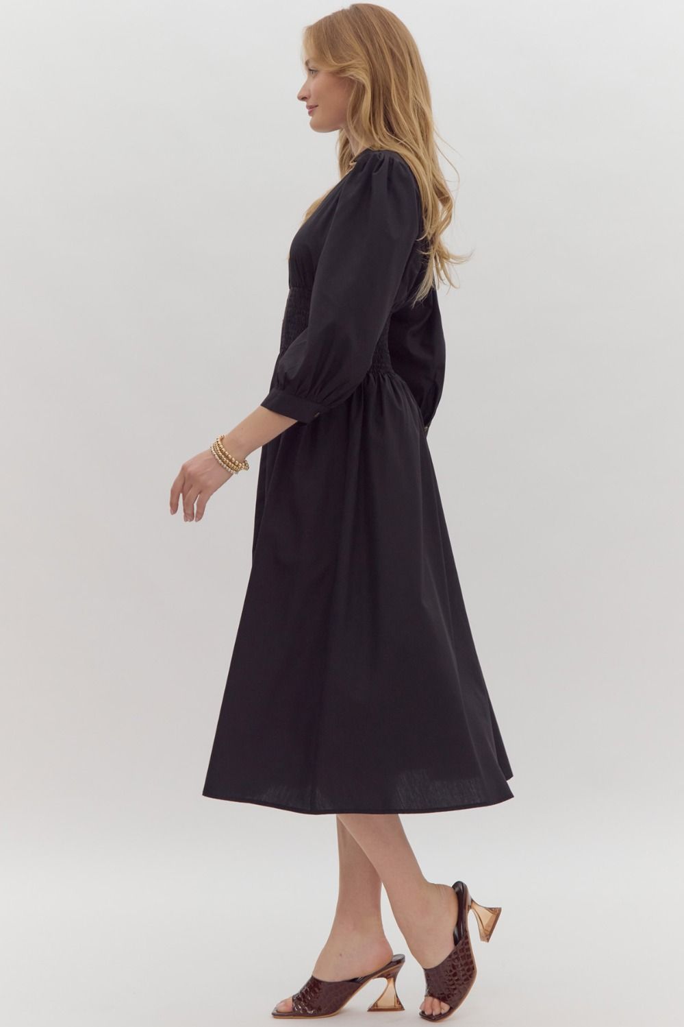 Black Zipper Dress