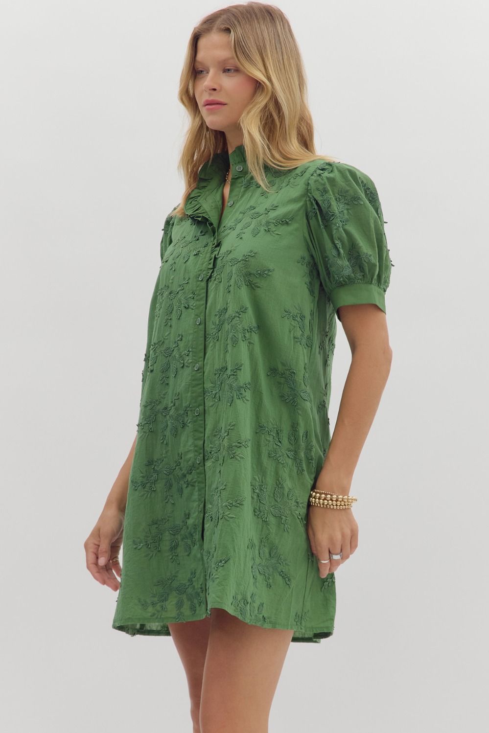 Floral Applique Dress