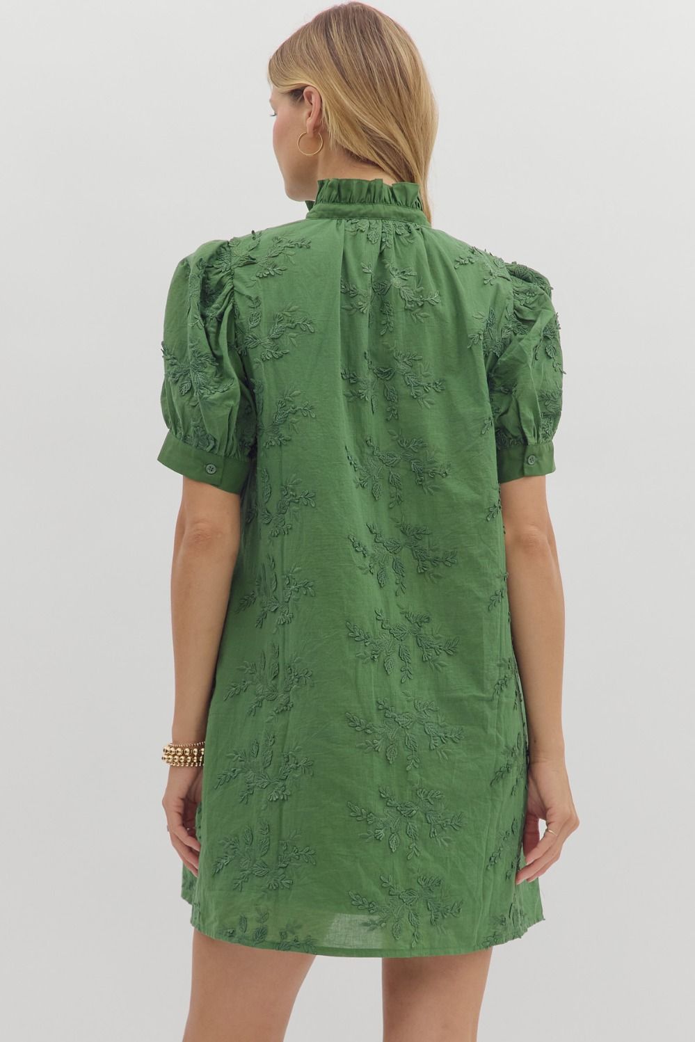 Floral Applique Dress