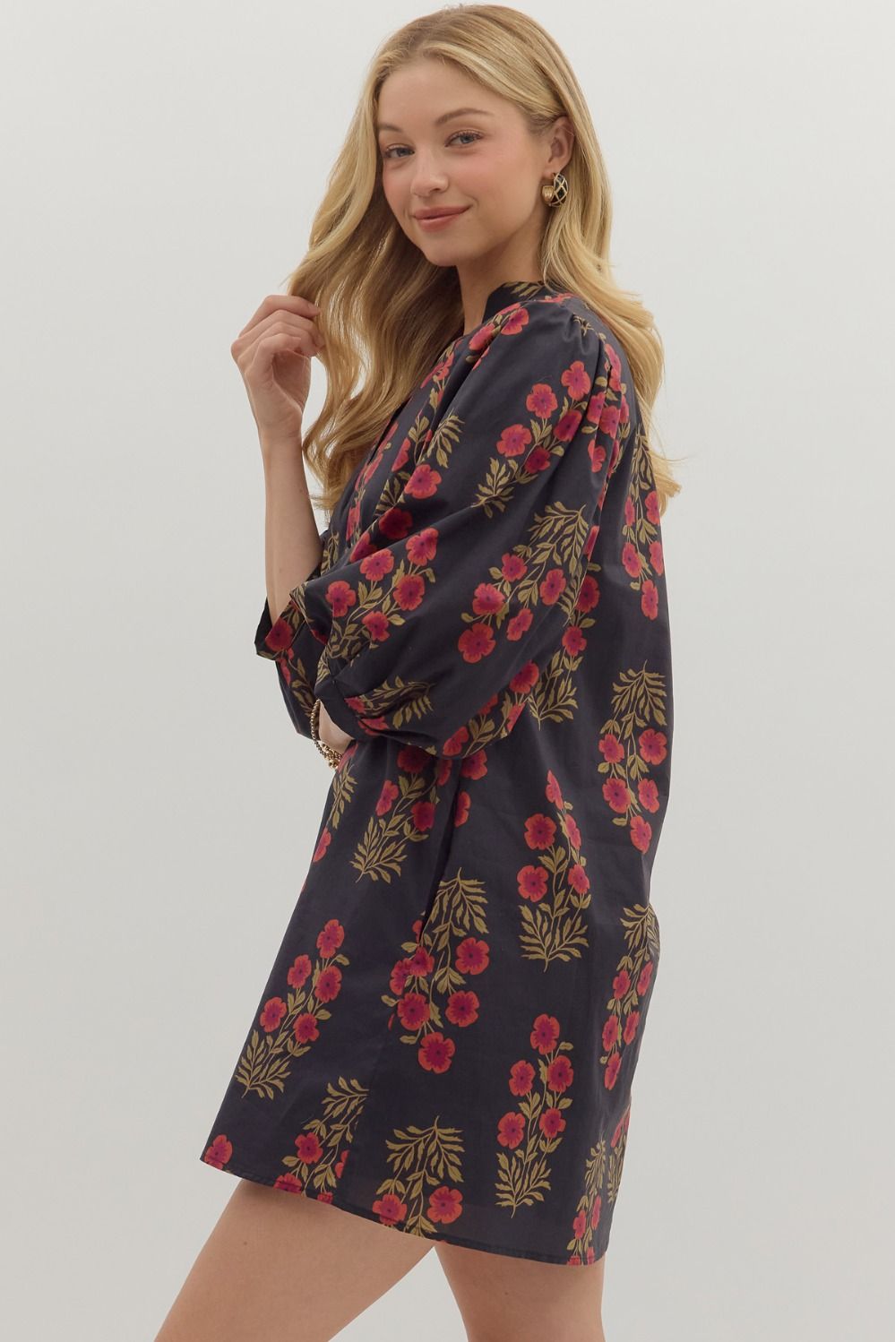 Olives Floral Dress