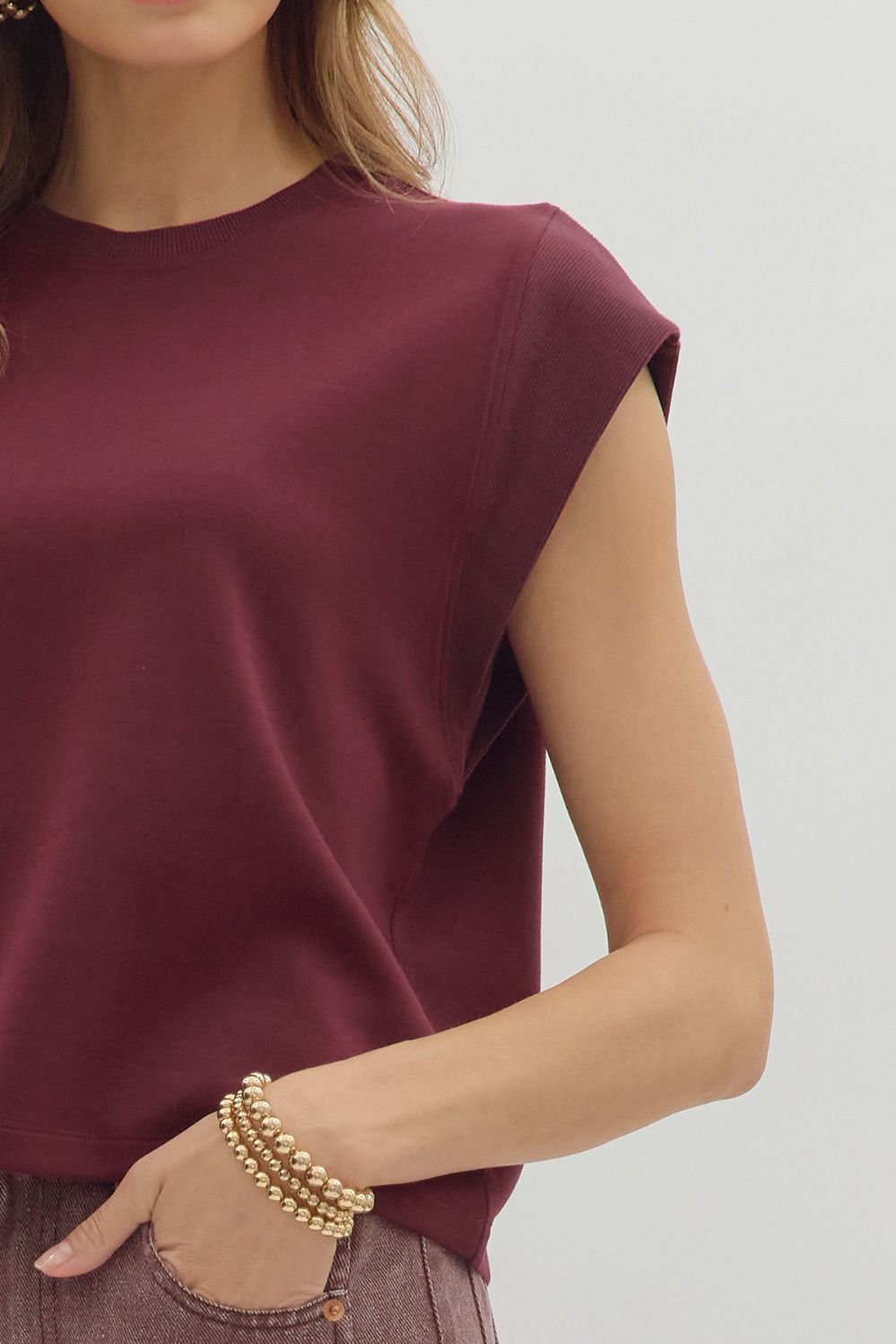 Merlot Cap Sleeve