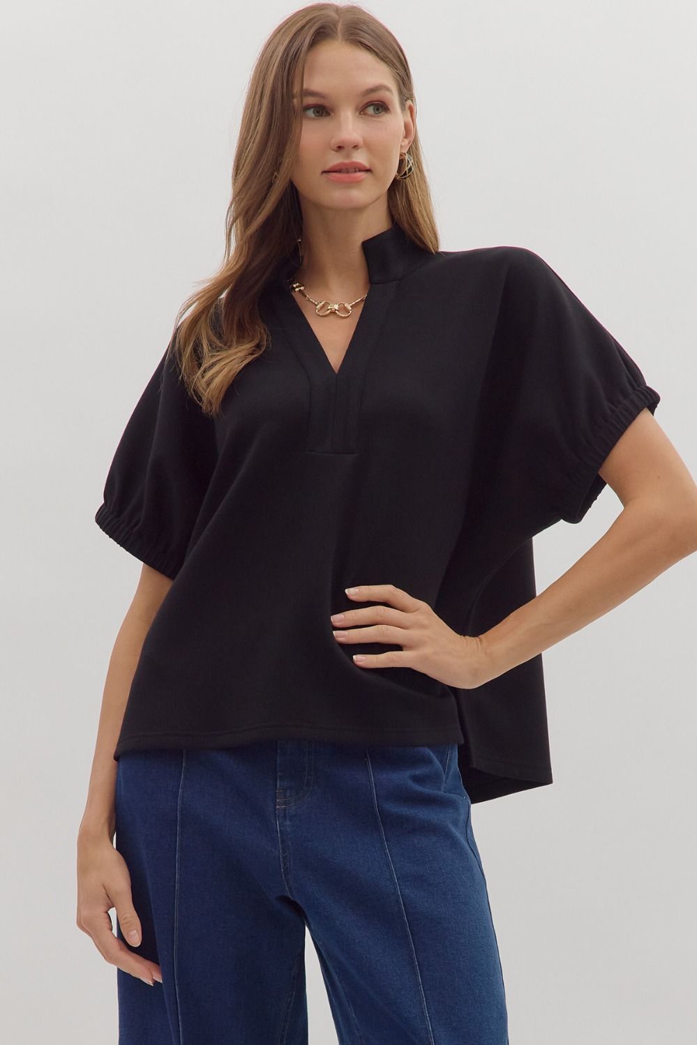 Jennifer Black Top