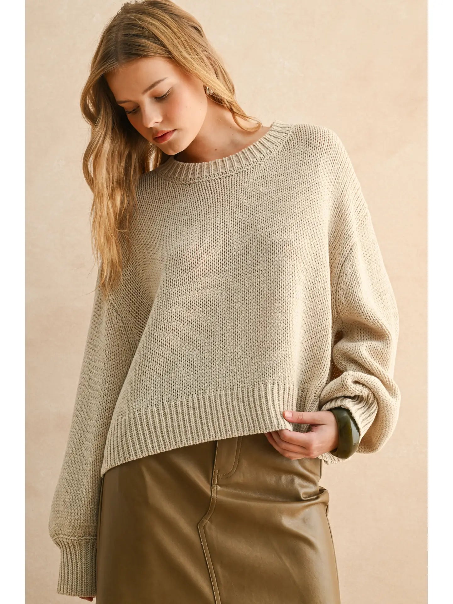 Hazel Stone Sweater