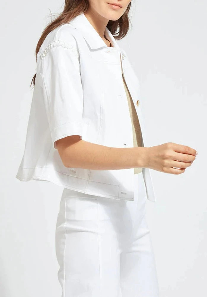 Braided Crop Jacket