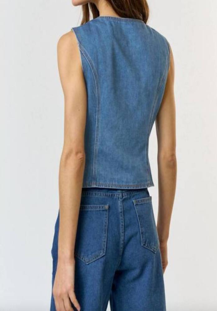 Lalavon Denim Vest