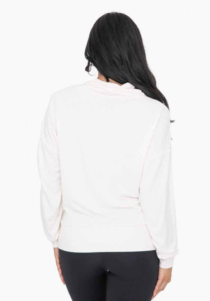 Mono b Cowl Lounge Pullover