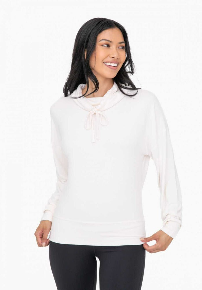 Mono b Cowl Lounge Pullover