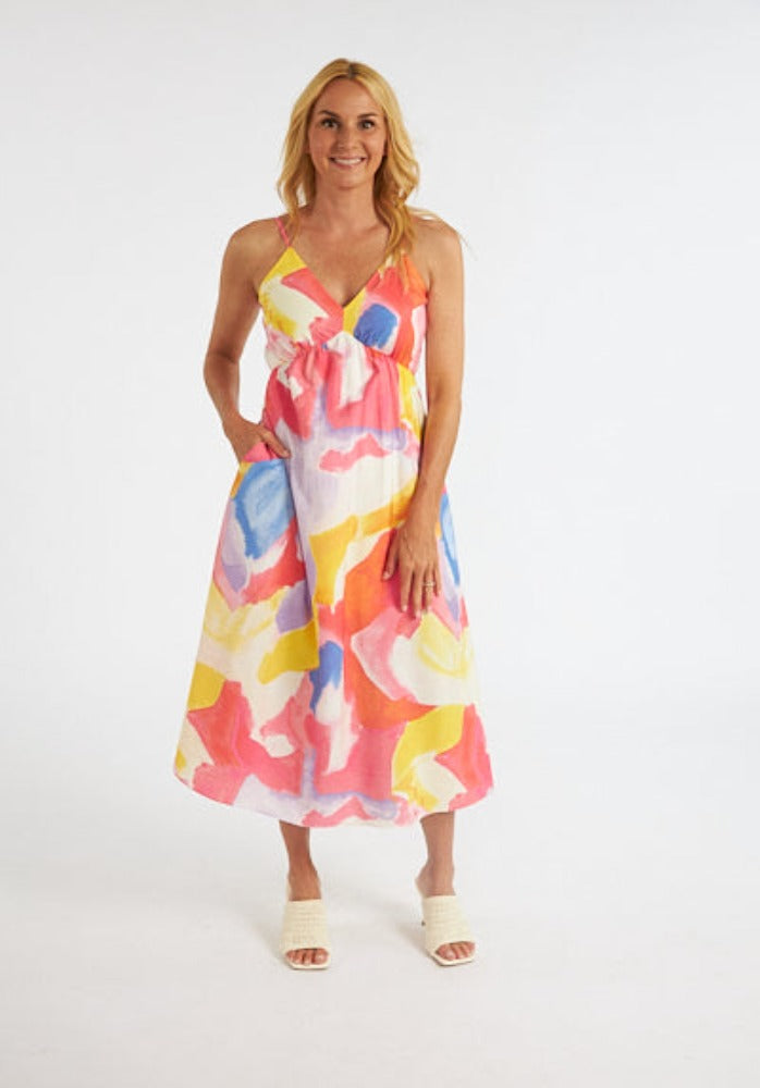 Isadora Faron Drape Sun Dress