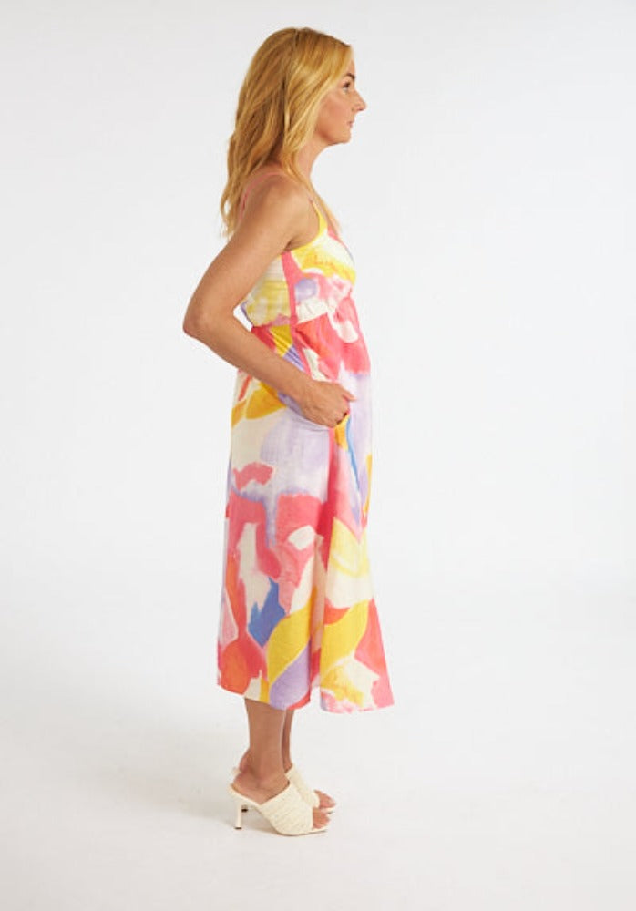 Isadora Faron Drape Sun Dress