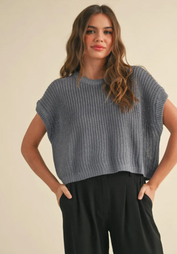 Miou Muse Dolman Sleeve Knitted Top