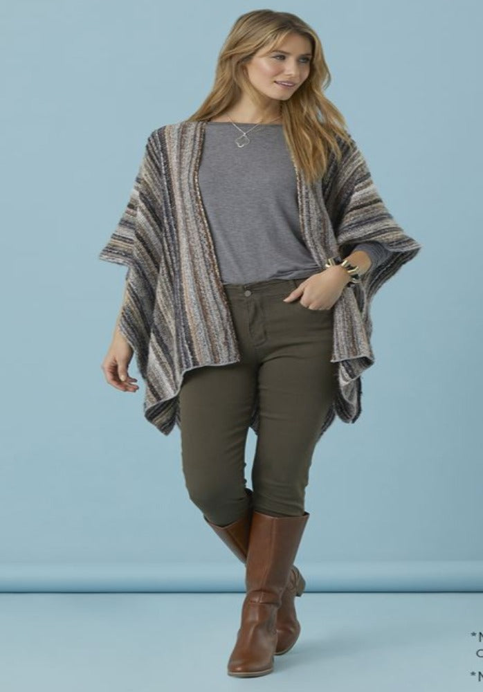 Chevela Tie Waist Ruana