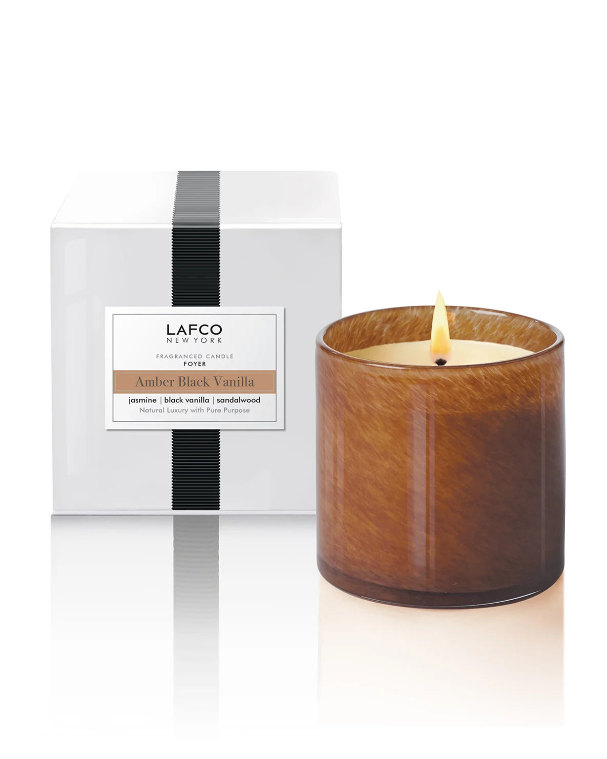 LAFCO Amber Black Vanilla 15.5oz Candle