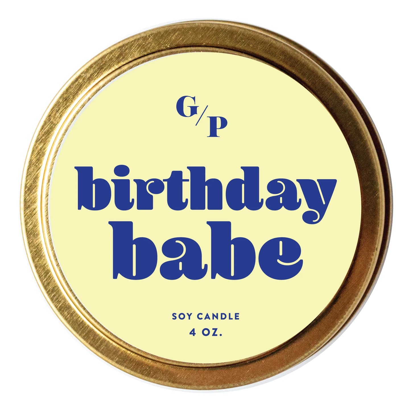 G/P Birthday Babe 4oz Candle
