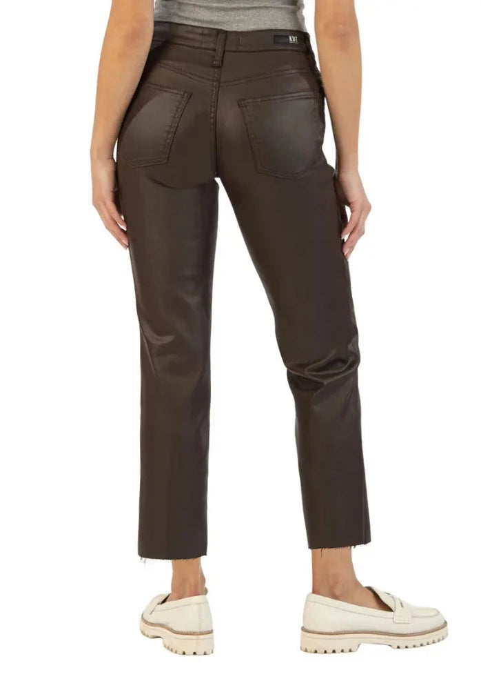 Kut Rachel Fab AB Mom jean Chocolate