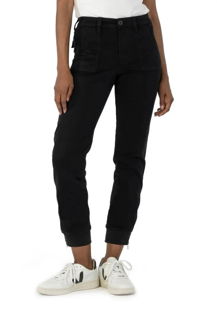 Kut High Rise Chris Black Joggers