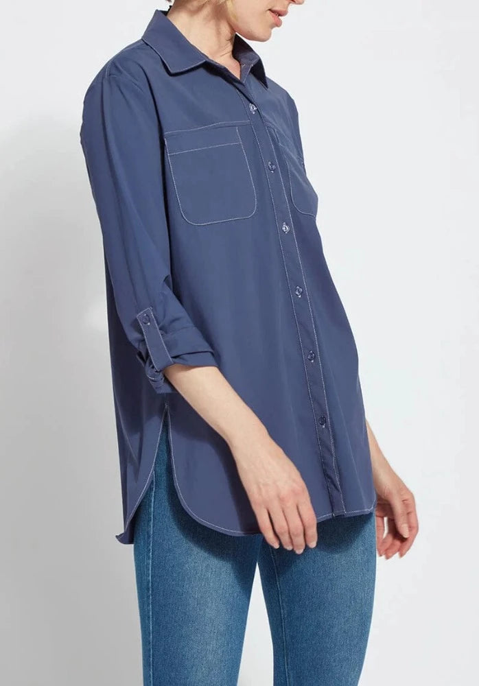Lysse Camper Sporty Button Down Shirt