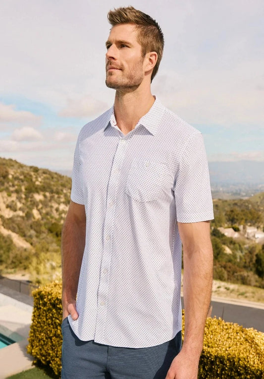 Flag and Anthem Madeflex Journey Performance Shirt- White