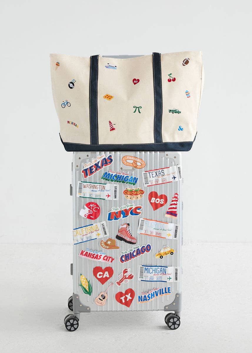 Michigan Icons Tote