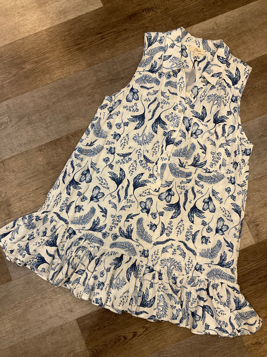 Blue Porcelain Dress