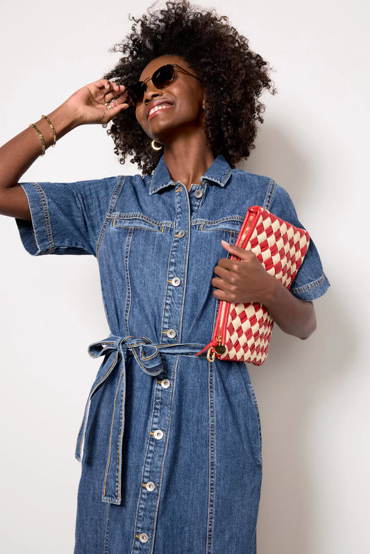 Sanctuary Alma Denim Midi Dress