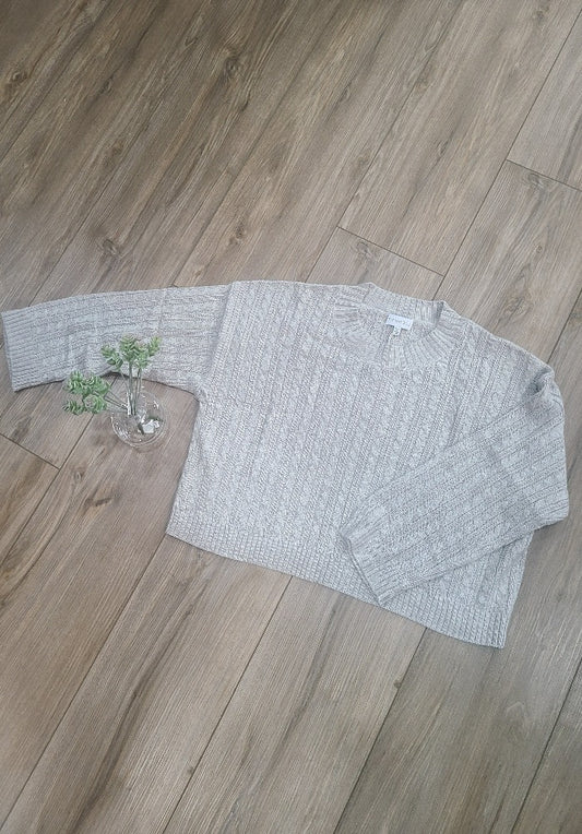 Lucy Paris Shay Cable Knit Sweater