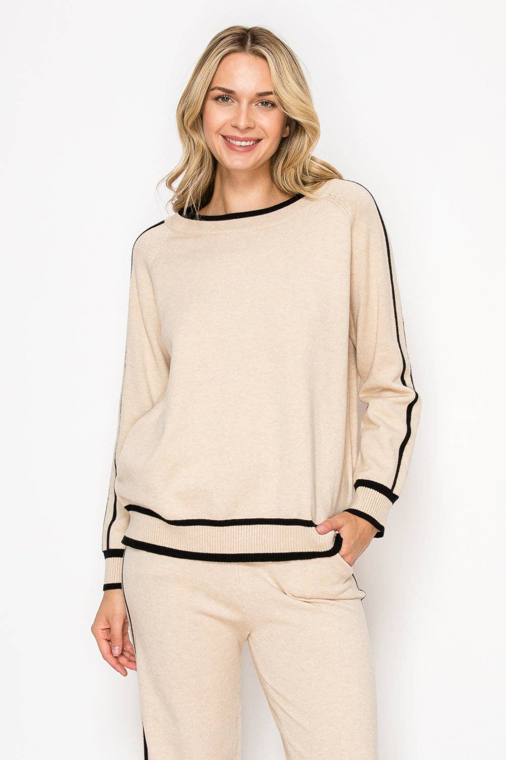 Salina Knitted Sweater Top