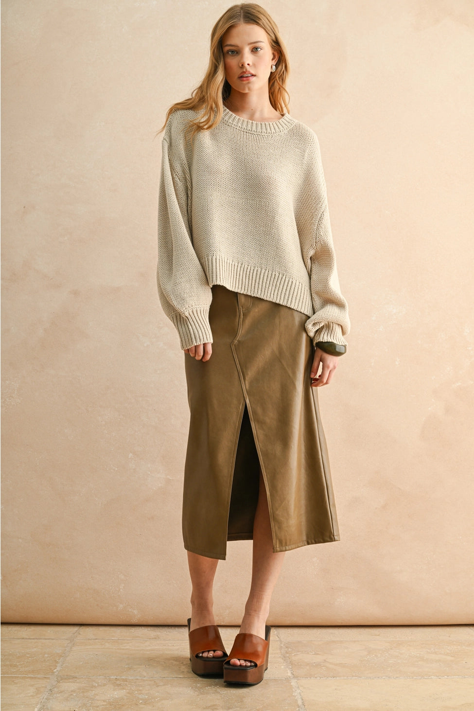 Hazel Stone Sweater