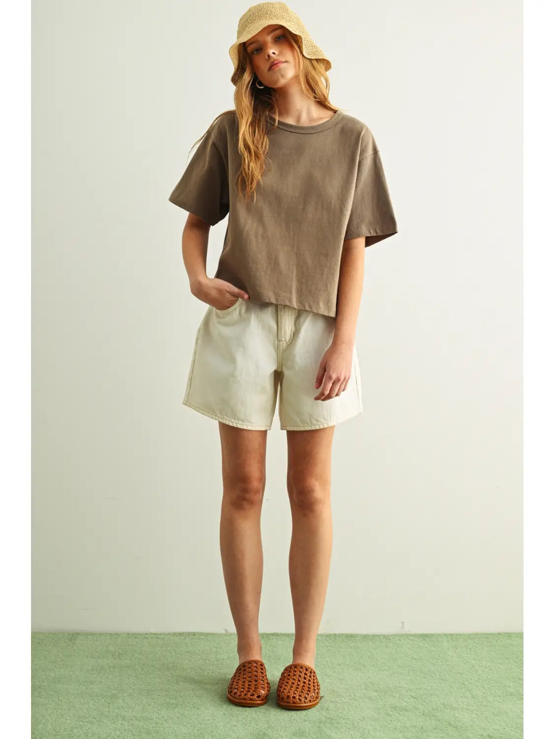 Short Sleeve Knit Top