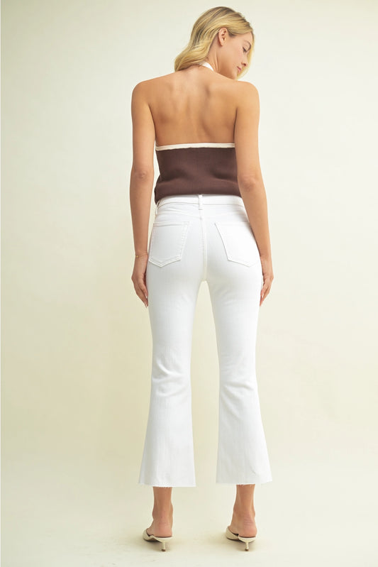 Cropped Kick Flare