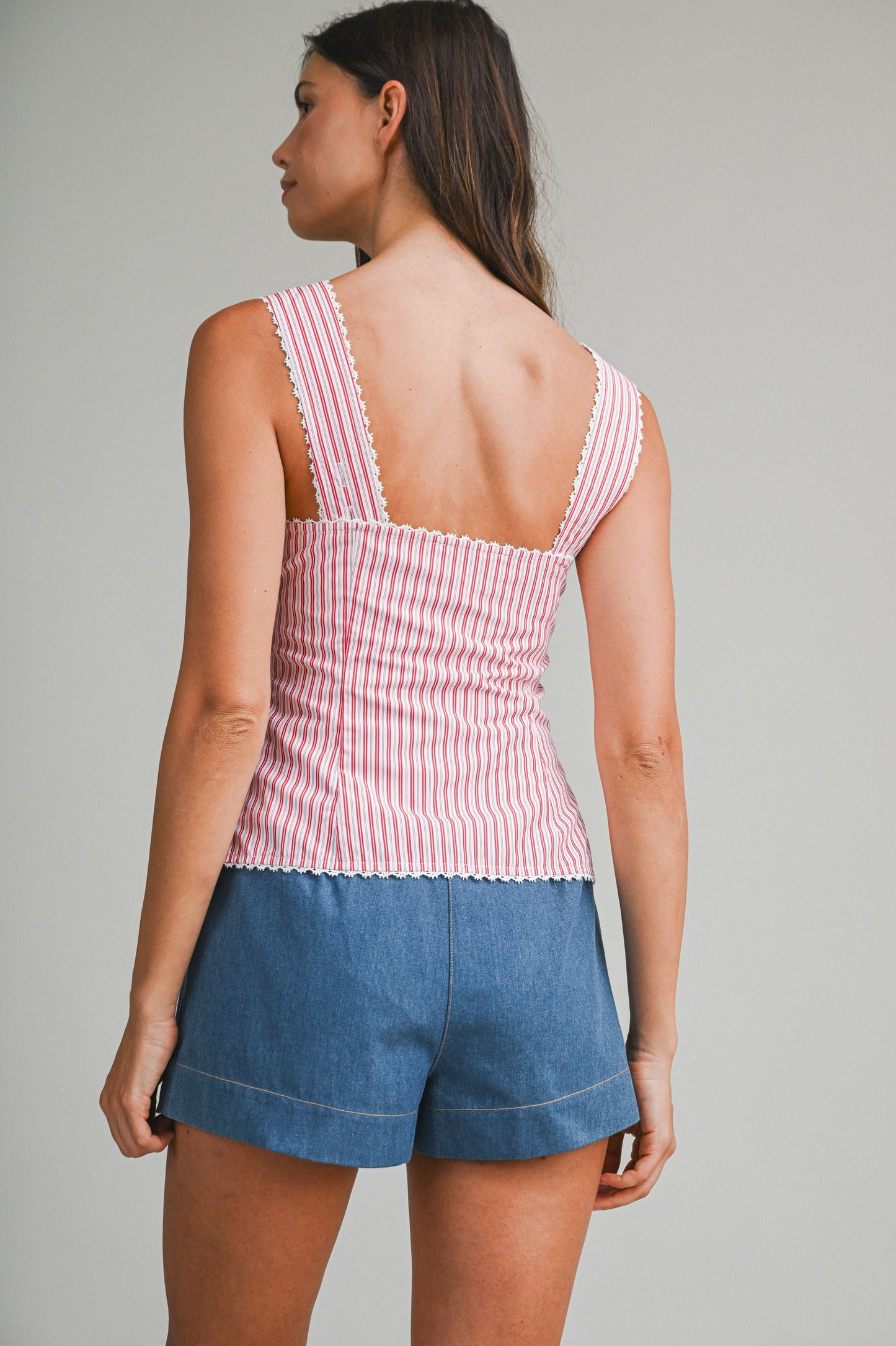 Molly Pin Stripe Top