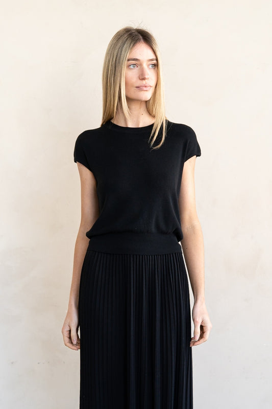 Black Sweater Top