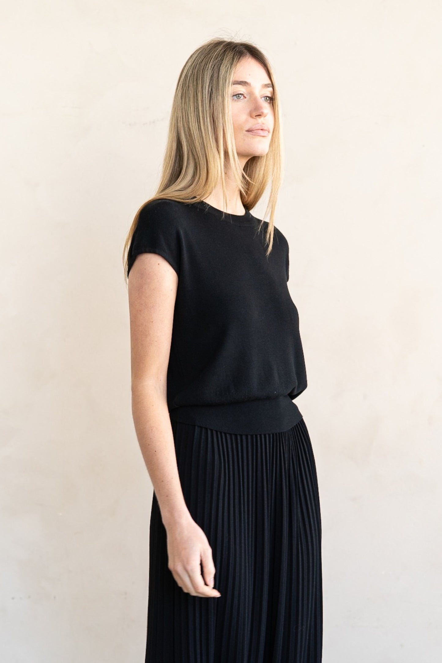Black Sweater Top