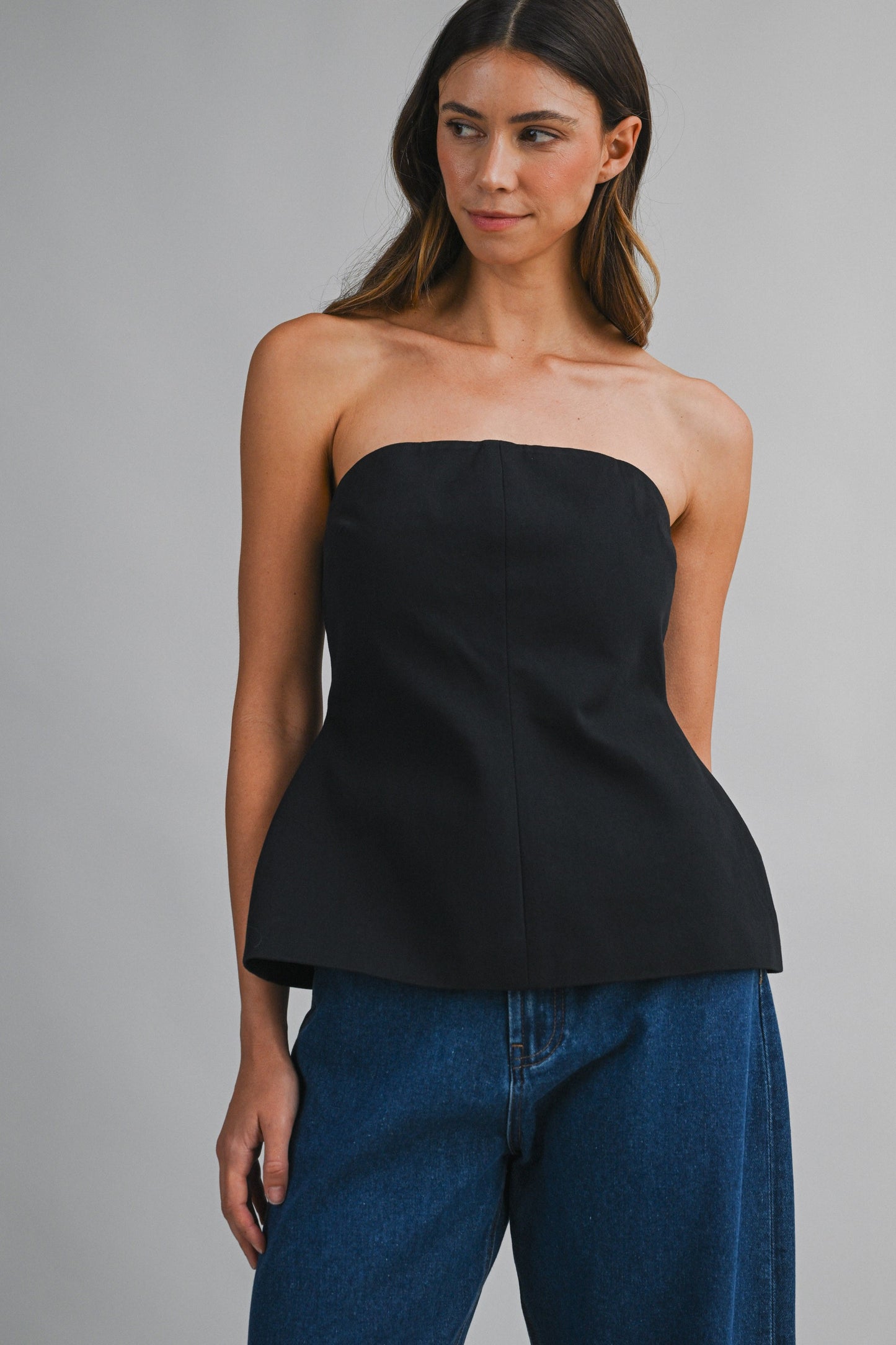Strapless Hourglass Top